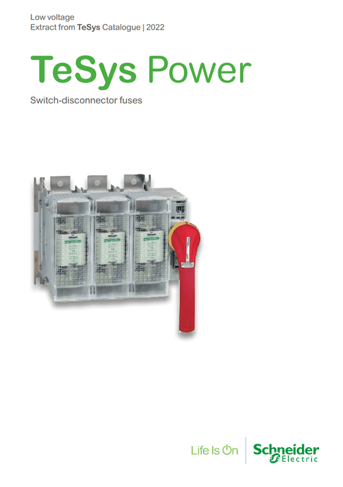 Podgląd Katalog TeSys, rozdział B5 - TeSys GS