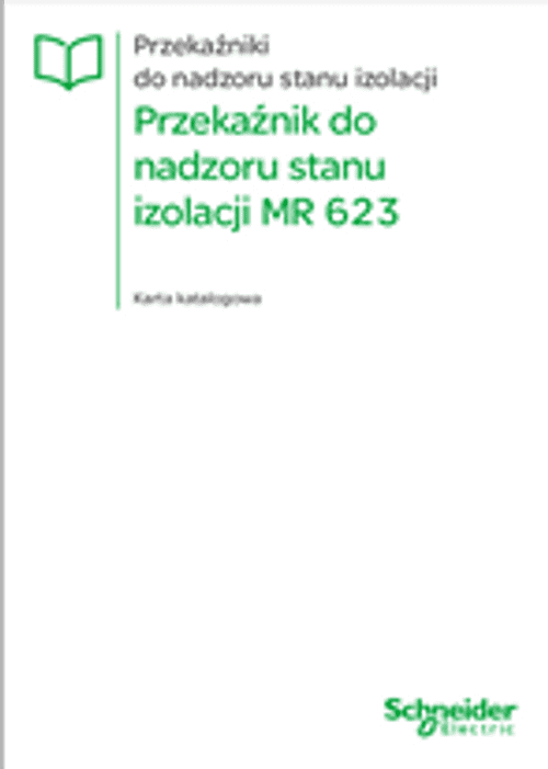 Podgląd Karta katalogowa przekaźniki nadzoru izolacji MR 623