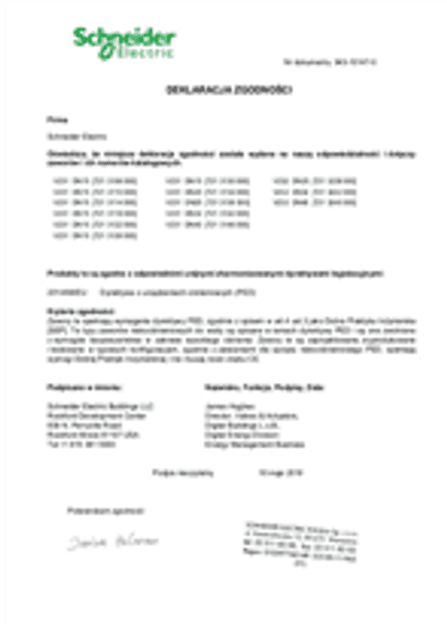 Podgląd Deklaracja zgodności zawór V231 V232 DN15-40